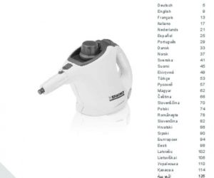 karcher sc1 instrucciones