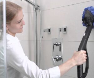 limpiador a vapor para baños
