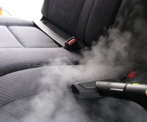 limpiadora de tapiz a vapor para auto