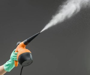 limpiar la casa con vapor