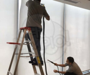 limpieza de cortinas con vapor